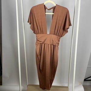 Copper dress